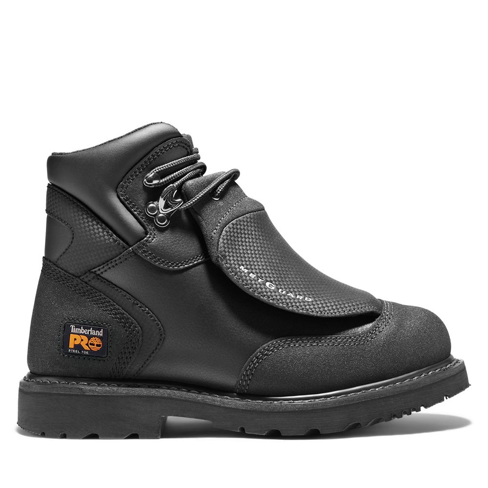 Bocanci De Muncă Timberland Barbati Negrii - Pro® Met Guard 6" Steel Toe - Romania - OTUWLI798